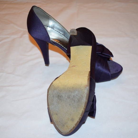 Purple high heels - Picture 2 of 2